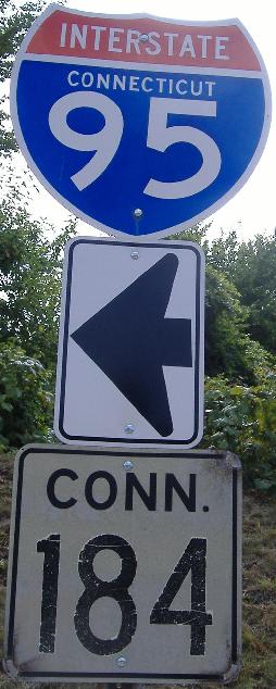 1950s state route shield to go with a modern interstate marker. alpsroads.net/roads/ct/ct_184/">here</a>.