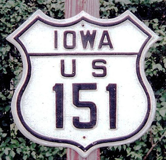 1920s highway marker.