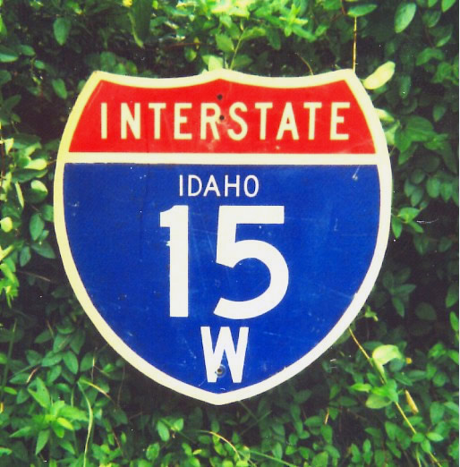 1960s highway marker.