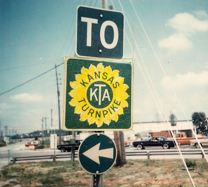 Original green Turnpike trailblazer.