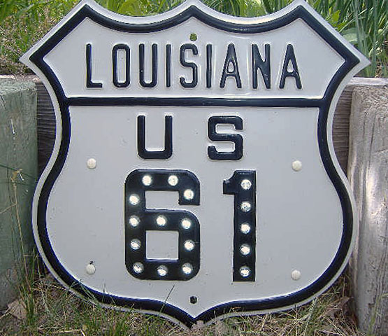 1930s highway marker.