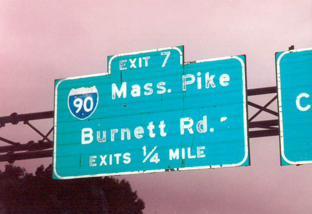 East end of Interstate 291.