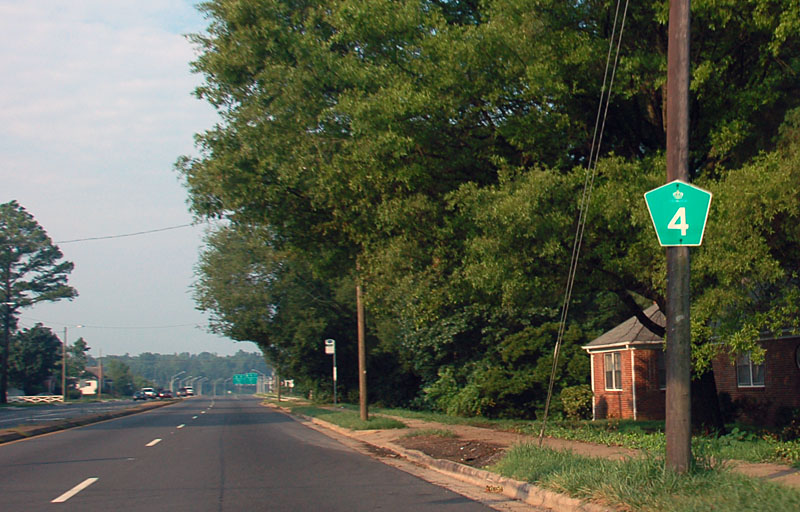 Charlotte city route shield.