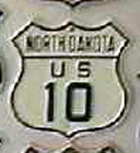 1920s highway marker.