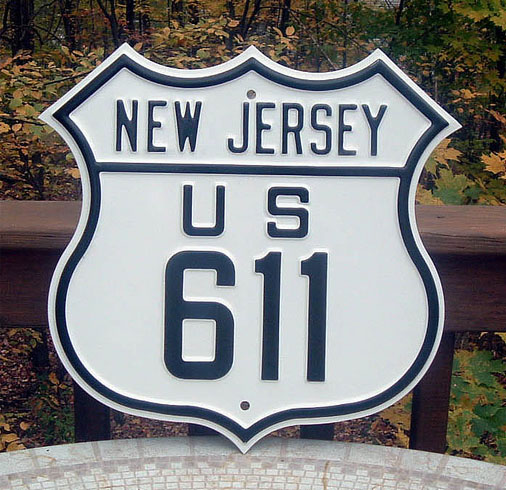 1920s highway marker.