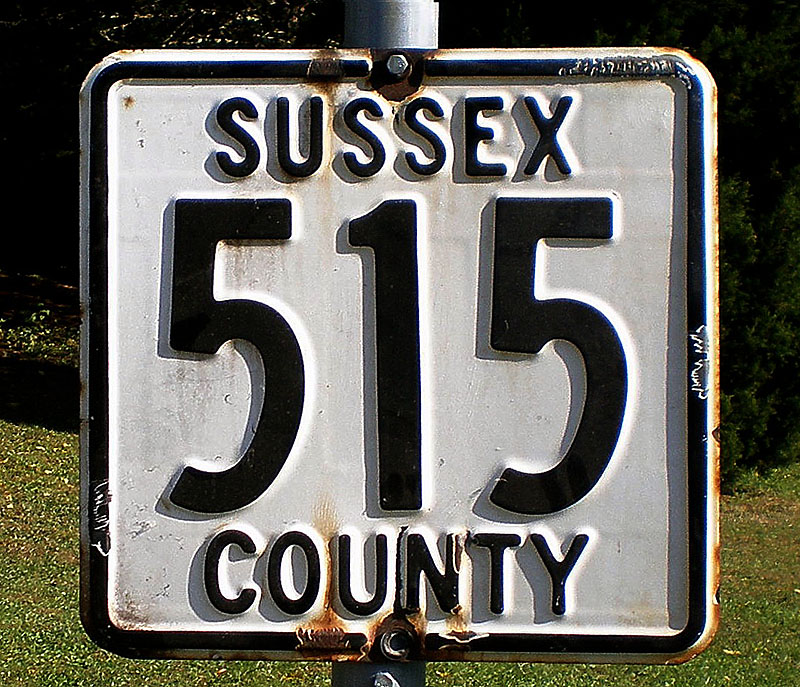 1940s highway marker.