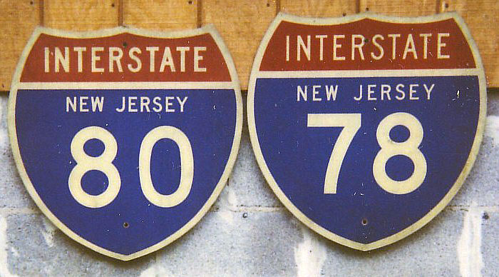 1960s highway marker.