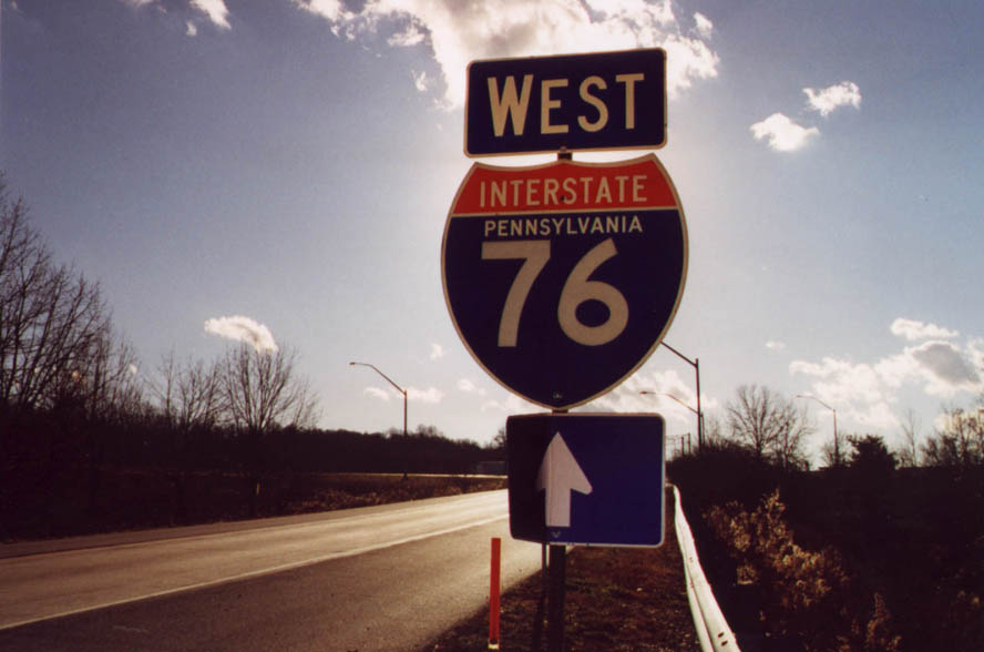 Pennsylvania 23 wb on-ramp to Interstate 76.