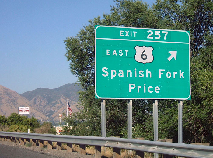 Guide sign on I-15 northbound.