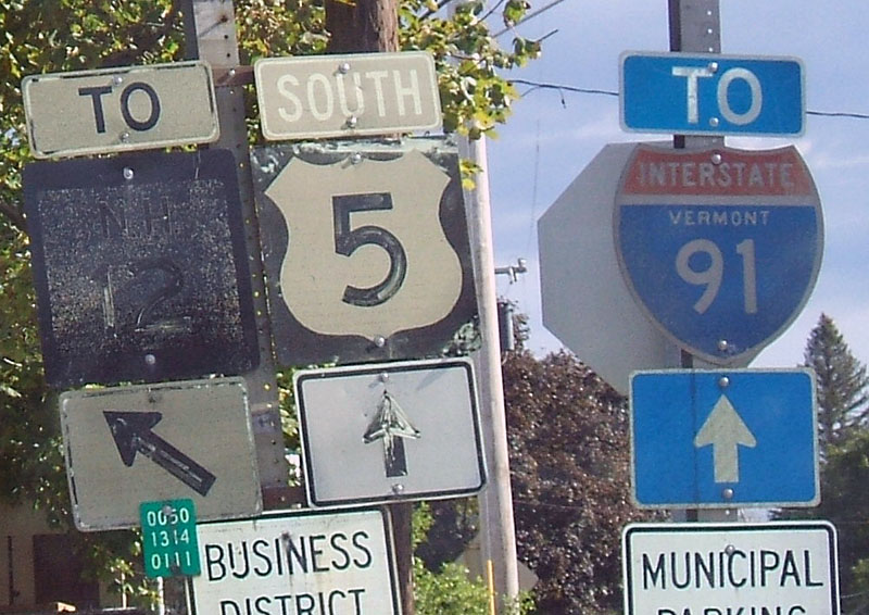 Odd reactions of cheap materials to the elements. All three shields date back to the early 1960s.