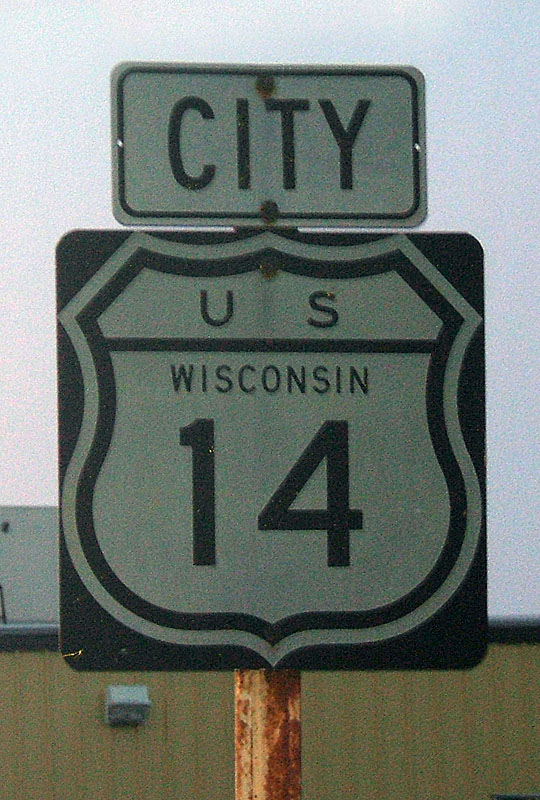 These late 1950s highway markers are still in circulation.  First